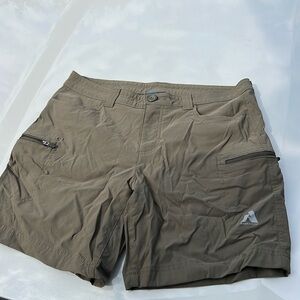 Eddie Bauer Hiking Shorts  Green Like New